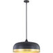 Amarra 4 Light 22 inch Matte Black Indoor Pendant Ceiling Light